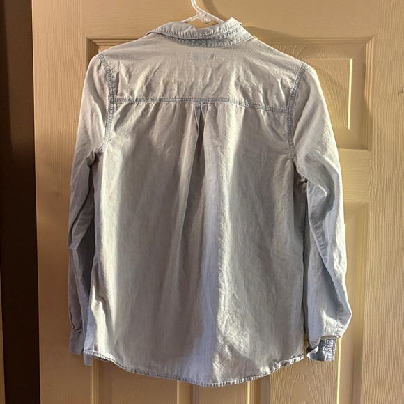 Old navy Light Blue Denim Shirt - Picture 3 of 3